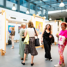 Vernissage HGT im ÖGB-Catamaran ©Luiza Puiu