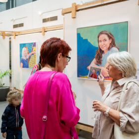 Vernissage HGT im ÖGB-Catamaran ©Luiza Puiu