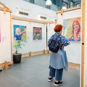 Vernissage HGT im ÖGB-Catamaran ©Luiza Puiu